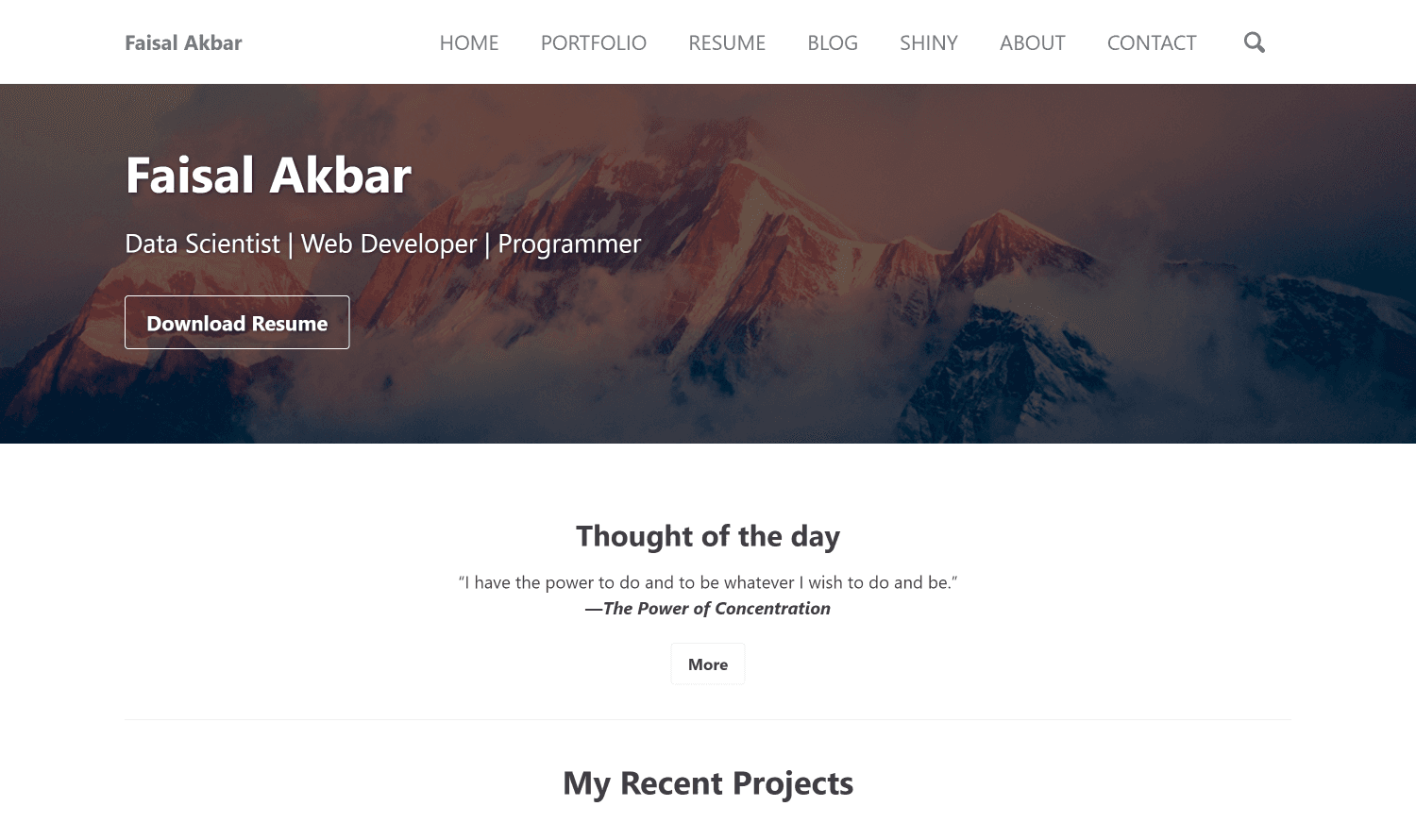 Jekyll Personal Website